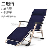 Lounge Chair Folding Lunch Break Nap Bed Balcony Home Leisure Portable Lazy Couch Single Backrest Chair Cool Chair Chaise - shopwishi 