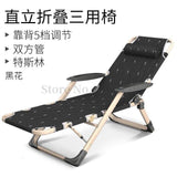 Lounge Chair Folding Lunch Break Nap Bed Balcony Home Leisure Portable Lazy Couch Single Backrest Chair Cool Chair Chaise - shopwishi 