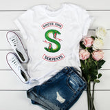 Summer New 90 ’s Leopard Heartbeat Short Sleeve Print Clothing Women's T-Shirt Harajuku Graphic Clothing Women's Top,Drop Ship