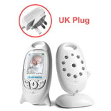 VB601 Video Baby Monitor Wireless 2.0'' LCD Babysitter 2 Way Talk Night Vision Temperature Security Nanny Camera 8 Lullabies