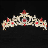 Clear Crystal Princess Tiara Crown Bridal Wedding Bride Head Jewelry Accessories For Women Prom Corona Diadem Hair Ornaments