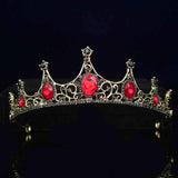 Clear Crystal Princess Tiara Crown Bridal Wedding Bride Head Jewelry Accessories For Women Prom Corona Diadem Hair Ornaments