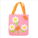 New Handicraft Toys for Children Pink Bag Girl Gift Fabrication DIY Toy Animal Handbag Arts Crafts Educational Toy