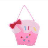 New Handicraft Toys for Children Pink Bag Girl Gift Fabrication DIY Toy Animal Handbag Arts Crafts Educational Toy