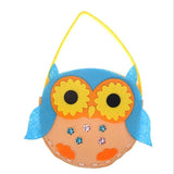 New Handicraft Toys for Children Pink Bag Girl Gift Fabrication DIY Toy Animal Handbag Arts Crafts Educational Toy
