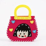 New Handicraft Toys for Children Pink Bag Girl Gift Fabrication DIY Toy Animal Handbag Arts Crafts Educational Toy