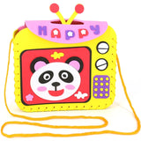 New Handicraft Toys for Children Pink Bag Girl Gift Fabrication DIY Toy Animal Handbag Arts Crafts Educational Toy