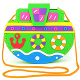 New Handicraft Toys for Children Pink Bag Girl Gift Fabrication DIY Toy Animal Handbag Arts Crafts Educational Toy