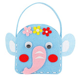 New Handicraft Toys for Children Pink Bag Girl Gift Fabrication DIY Toy Animal Handbag Arts Crafts Educational Toy