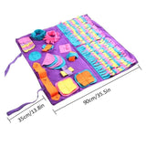 Pet Dog Snuffle Mat Pet Sniffing Training Blanket Detachable Fleece Pads Dog Mat Relieve Stress Nosework Puzzle Toy Pet Nose Pad