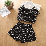 Humor Bear Girls Clothes Sets Children Clothing Brand Summer Fashion Students T-Shirt + Star Dress 2Pcs Suit Baby Kids Clothes