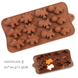 New Silicone Chocolate Mold 29 Shapes Chocolate baking Tools Non-stick Silicone cake mold Jelly and Candy Mold 3D mold DIY best