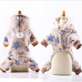 Dog Clothes Pajamas Fleece Jumpsuit Winter Dog Clothing