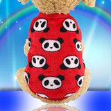 Dog Clothes Pajamas Fleece Jumpsuit Winter Dog Clothing
