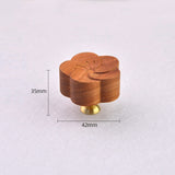 Wooden Brass Door Knobs for Cabinets