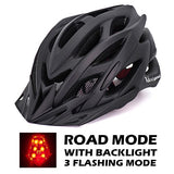 VICTGOAL Bike Helmet LED Lights Visors for Men Women Breathable Ultralight Sport Cycling Helmet MTB Mountain Road Bicycle Helmet