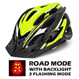 VICTGOAL Bike Helmet LED Lights Visors for Men Women Breathable Ultralight Sport Cycling Helmet MTB Mountain Road Bicycle Helmet