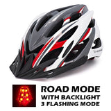 VICTGOAL Bike Helmet LED Lights Visors for Men Women Breathable Ultralight Sport Cycling Helmet MTB Mountain Road Bicycle Helmet