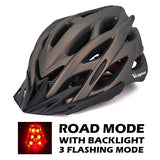 VICTGOAL Bike Helmet LED Lights Visors for Men Women Breathable Ultralight Sport Cycling Helmet MTB Mountain Road Bicycle Helmet