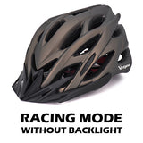 VICTGOAL Bike Helmet LED Lights Visors for Men Women Breathable Ultralight Sport Cycling Helmet MTB Mountain Road Bicycle Helmet