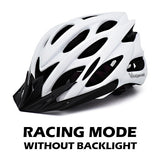 VICTGOAL Bike Helmet LED Lights Visors for Men Women Breathable Ultralight Sport Cycling Helmet MTB Mountain Road Bicycle Helmet