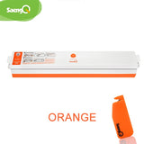 SaengQ Electric Vacuum Sealer Packaging Machine For Home Kitchen Including 15pcs Food Saver Bags