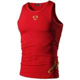 Jeansian Men's Quick Dry Slim Fit Sleeveless Sport Tank Tops Shirts Workout Running LSL3306(PLEASE CHOOSE USA SIZE)