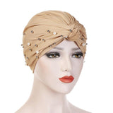 muslim cotton turban hijab bonnet arab wrap head turbans for women indian african turbans Twist headband turbante mujer