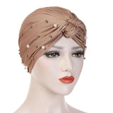 muslim cotton turban hijab bonnet arab wrap head turbans for women indian african turbans Twist headband turbante mujer