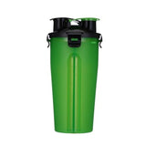 Dog 2 in 1 Bottle Pet Feeder Dog Water Bottle Collapsible Folding Bowl Travel Outdoor Food Water Storage For Cat Dog