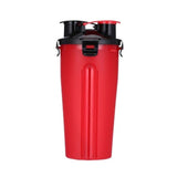 Dog 2 in 1 Bottle Pet Feeder Dog Water Bottle Collapsible Folding Bowl Travel Outdoor Food Water Storage For Cat Dog