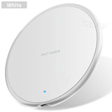 10W Fast Wireless Charger For iphone 11 8 Plus Qi Wireless Charging Pad For Samsung S10 Huawei P30 Pro Phone Charger Adapter