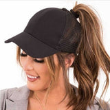 New Glitter Ponytail Baseball Caps Sequins Shining High Quality Fashion Womens Messy Bun Adjustable Snapback Hip Hop Hat