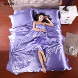 NEW 100% Pure Satin Silk Bedding Set for King sized beds