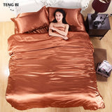 NEW 100% Pure Satin Silk Bedding Set for King sized beds
