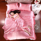 NEW 100% Pure Satin Silk Bedding Set for King sized beds