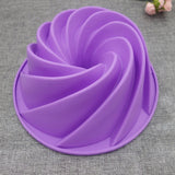 Silicone Big Cake Molds Flower Crown Shape Cake Bakeware Baking Tools 3D Bread Pastry Mould Pizza Pan DIY Birthday Wedding Party