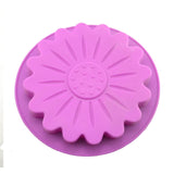 Silicone Big Cake Molds Flower Crown Shape Cake Bakeware Baking Tools 3D Bread Pastry Mould Pizza Pan DIY Birthday Wedding Party