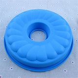 Silicone Big Cake Molds Flower Crown Shape Cake Bakeware Baking Tools 3D Bread Pastry Mould Pizza Pan DIY Birthday Wedding Party