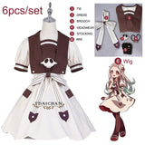 2022 Fashion Anime Toilet-bound Jibaku Shounen Hanako-kun Cosplay wigs Hanako kun Nene Yashiro Synthetic Hair Wig+Wig Cap