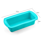 Silicone Cake Mold Round Shape Rectangular Silicone Bread Pan Cake Round Shape Mold 12 Holes Muffin Cupcake Baking Pans