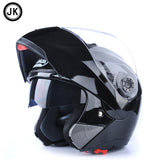 Flip up Motorcycle Helmets Men Dual Visor Double Lens HELMET