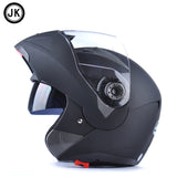 Flip up Motorcycle Helmets Men Dual Visor Double Lens HELMET