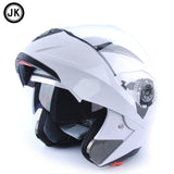 Flip up Motorcycle Helmets Men Dual Visor Double Lens HELMET