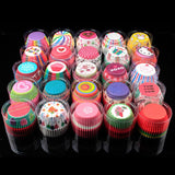 100pcs Grease Proof Cupcake Paper Holders
