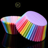 100pcs Grease Proof Cupcake Paper Holders