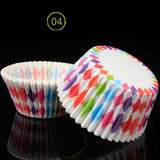 100pcs Grease Proof Cupcake Paper Holders