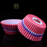 100pcs Grease Proof Cupcake Paper Holders