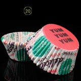 100pcs Grease Proof Cupcake Paper Holders