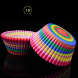 100pcs Grease Proof Cupcake Paper Holders